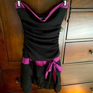 Strapless dress. Size is a Junior large